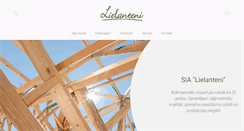 Desktop Screenshot of lielanteni.lv